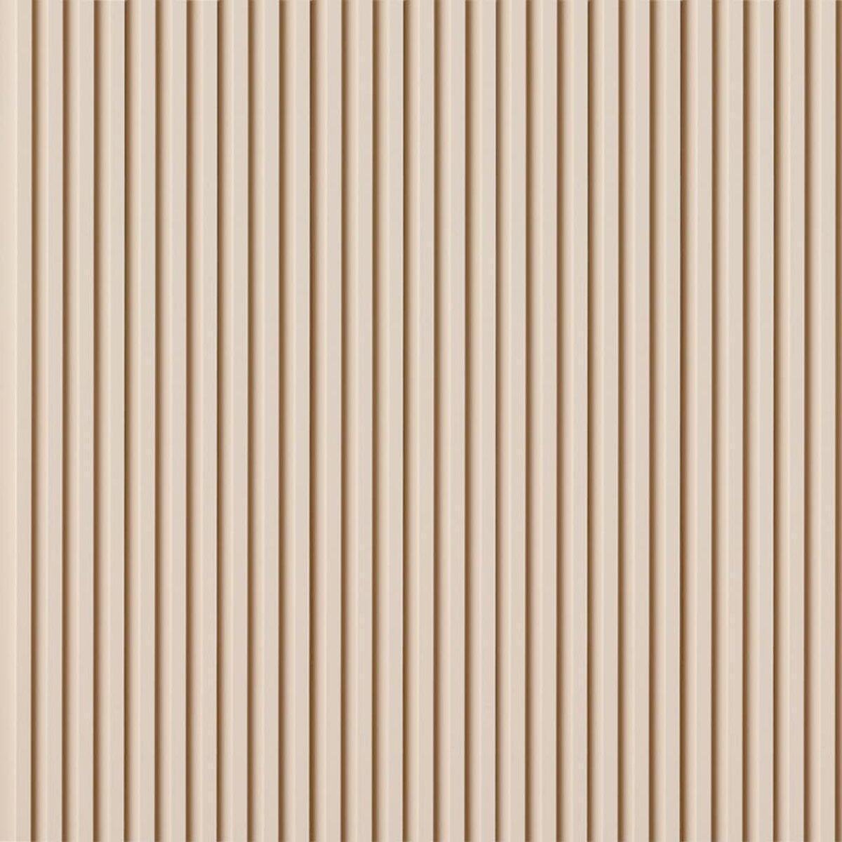 Рельс декоративный WPC стеновой 3000х160х23 мм Молочный (SW-00001858) - фото 6