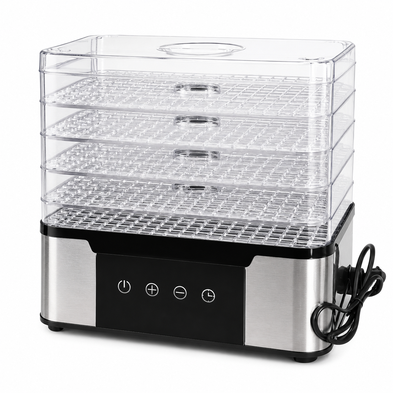 Електросушарка Silver Love RB-912 250 Вт з таймером 12 л Чорний (Jam7311) Електросушарка Silver Love RB-912 250 Вт з таймером 12 л Чорний (Jam7311)