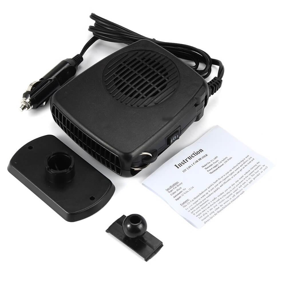 Автомобильный обогреватель керамический 12 V/150 W (1268497126)