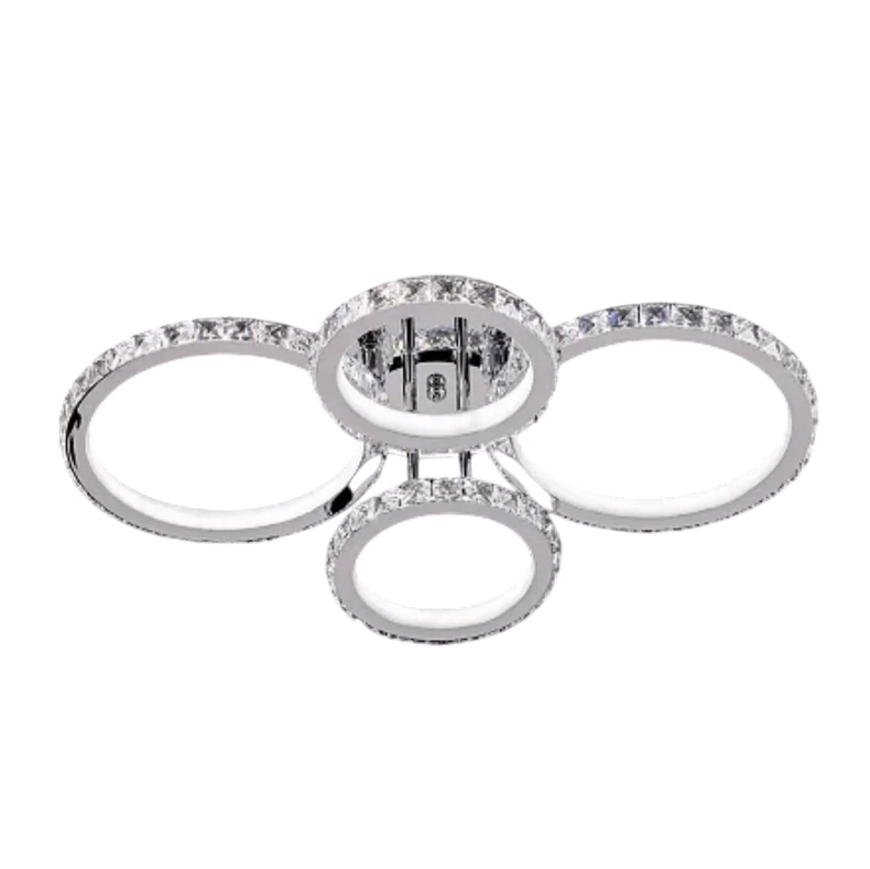 Люстра хрустальная Svet SY-7940/2/2 CR с пультом 188W (2579163864)