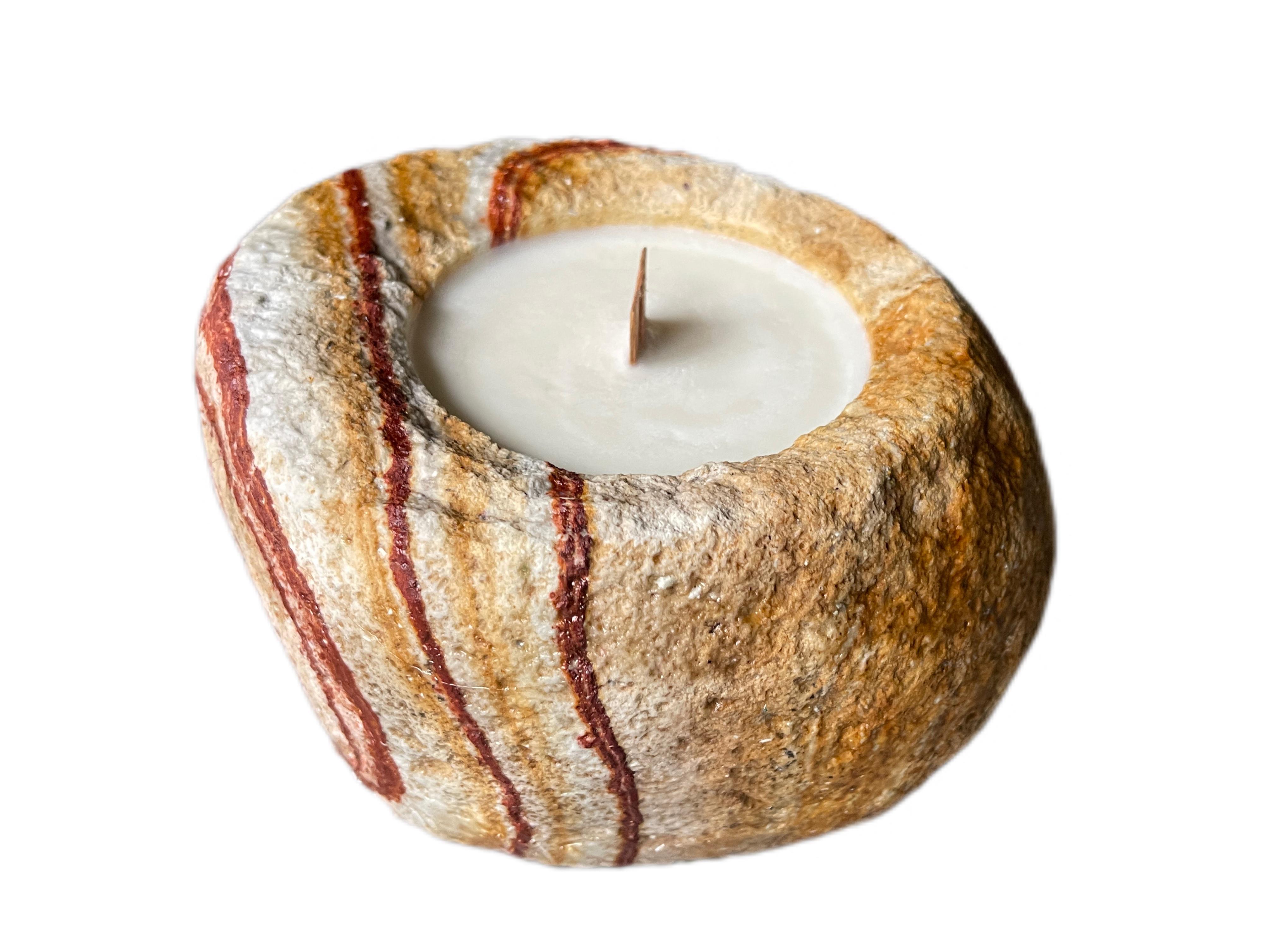 Свеча ароматизированная интерьерная The Камень 40+ часов (29014225)