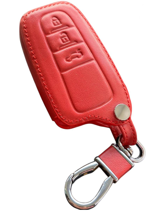 Чехол кожаный для ключа Toyota (to4ler3b)