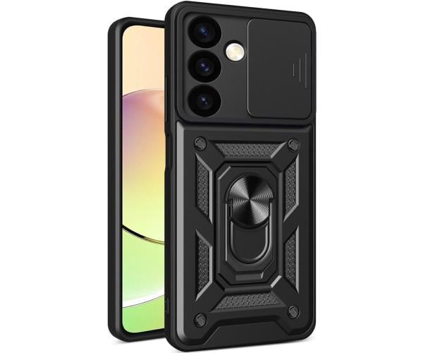 Чехол накладка Ricco Camera Sliding для Samsung Galaxy S24 Черный Чехол накладка Ricco Camera Sliding для Samsung Galaxy S24 Черный