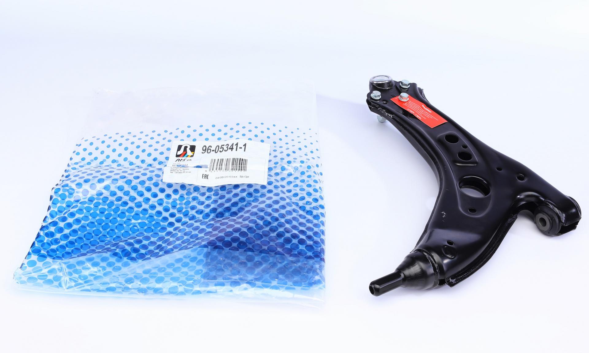 Рычаг подвески RTS передний/снизу R Seat Ibiza 02-09/Skoda Fabia 99-14/Roomster 06-15/VW Polo 01-- (96-05341-1)