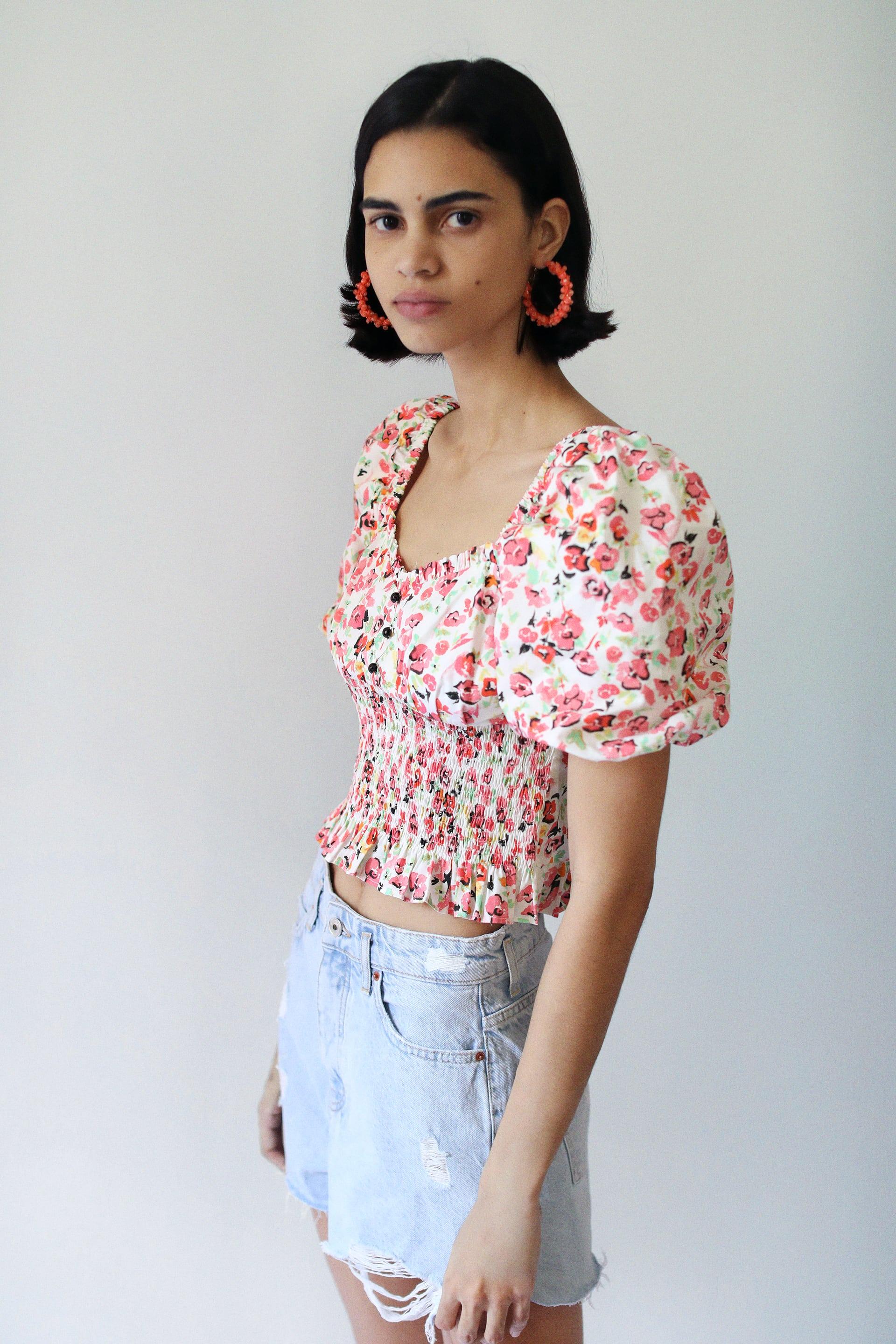 Блуза Zara H&M XS Білий (8514152330)