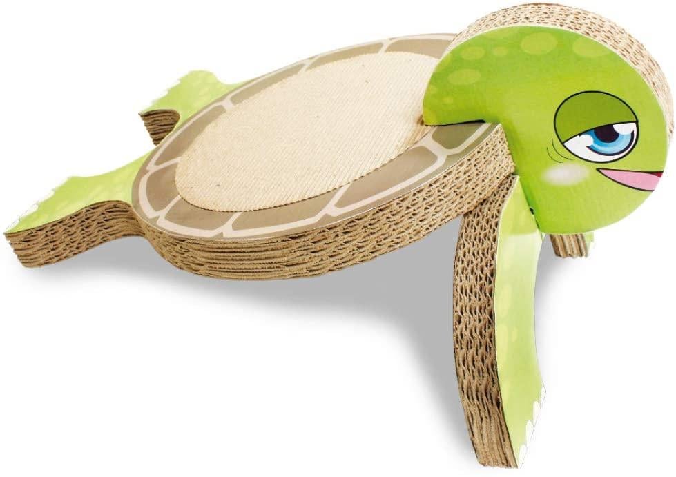 Когтеточка черепаха Croci Tortoise 26х36х20 см гофрокартон