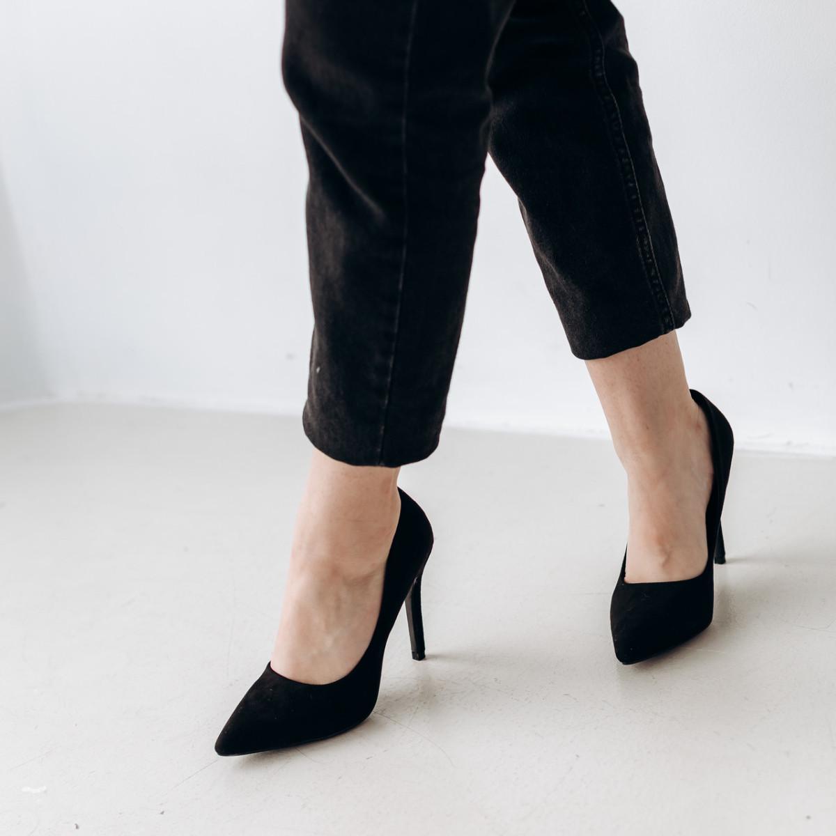 Туфли женские Fashion р. 39 25 см Черный (3302)