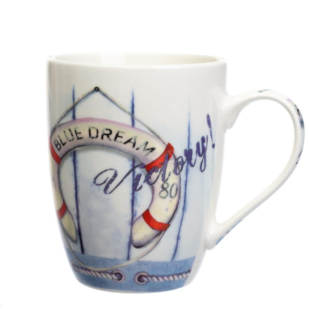 Кружка керамическая Elisey Victory 350 мл Спасательный круг 12 шт. (8803-013)