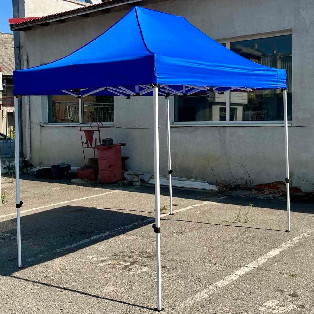 Павільйон-гармошка садовий розсувний Ranger SP-003 3x3x3,2 м Blue (RA 7764) - фото 6 Павільйон-гармошка садовий розсувний Ranger SP-003 3x3x3,2 м Blue (RA 7764) - фото 6