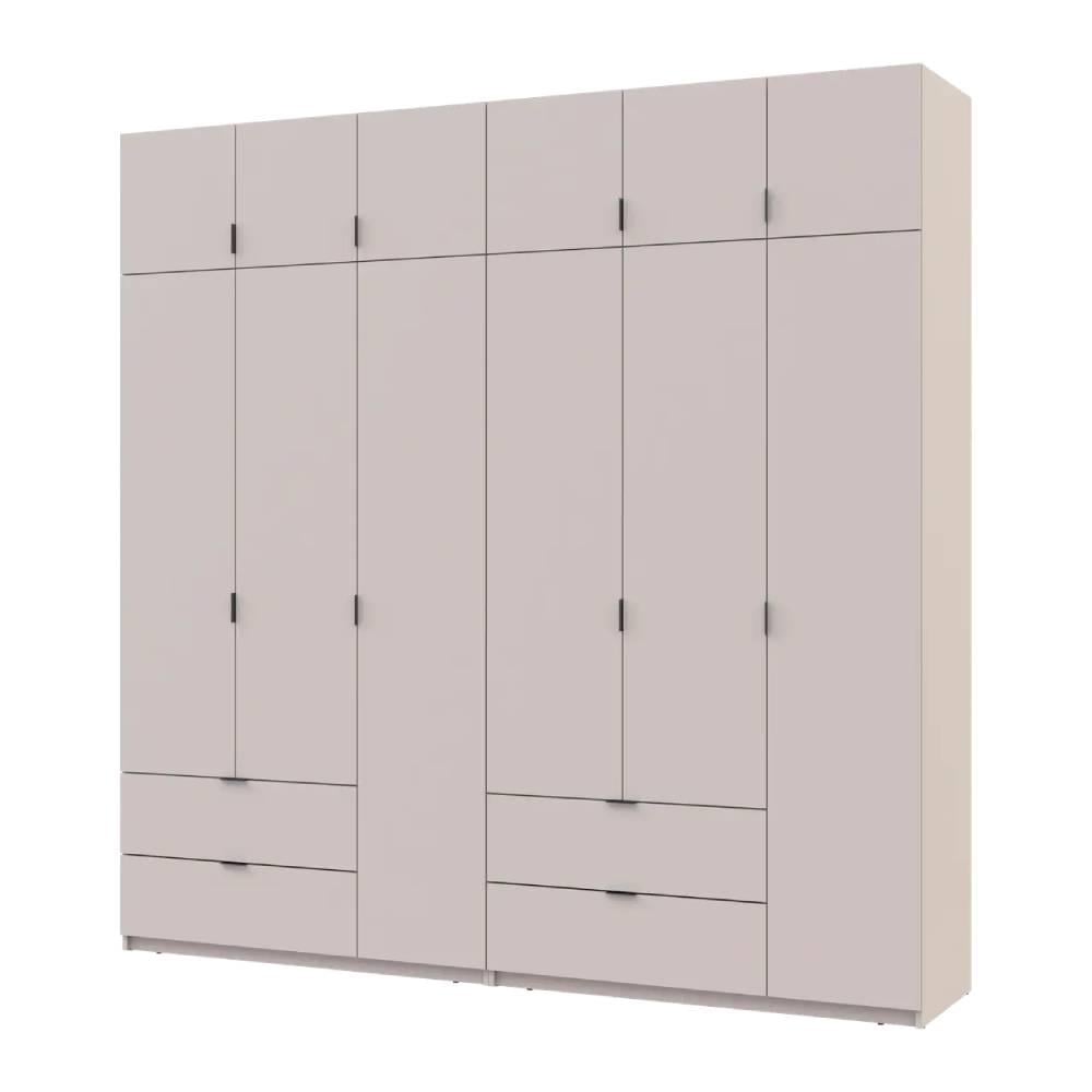 Шкаф для одежды Doros Лукас 3+3 ДСП 240х50х240 см Кашемир (DRS-011713 42005108)