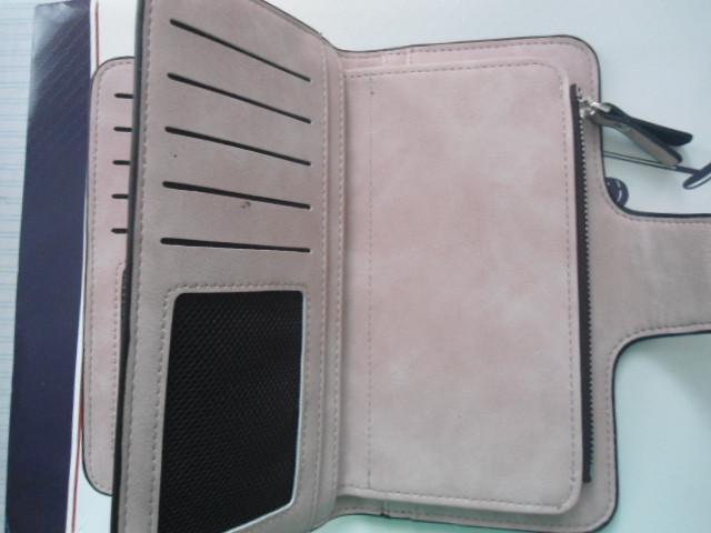 Гаманець жіночий Baellerry 2345 5 відділень під купюри 18,8х10х3 см Рожевий - фото 5 Гаманець жіночий Baellerry 2345 5 відділень під купюри 18,8х10х3 см Рожевий - фото 5