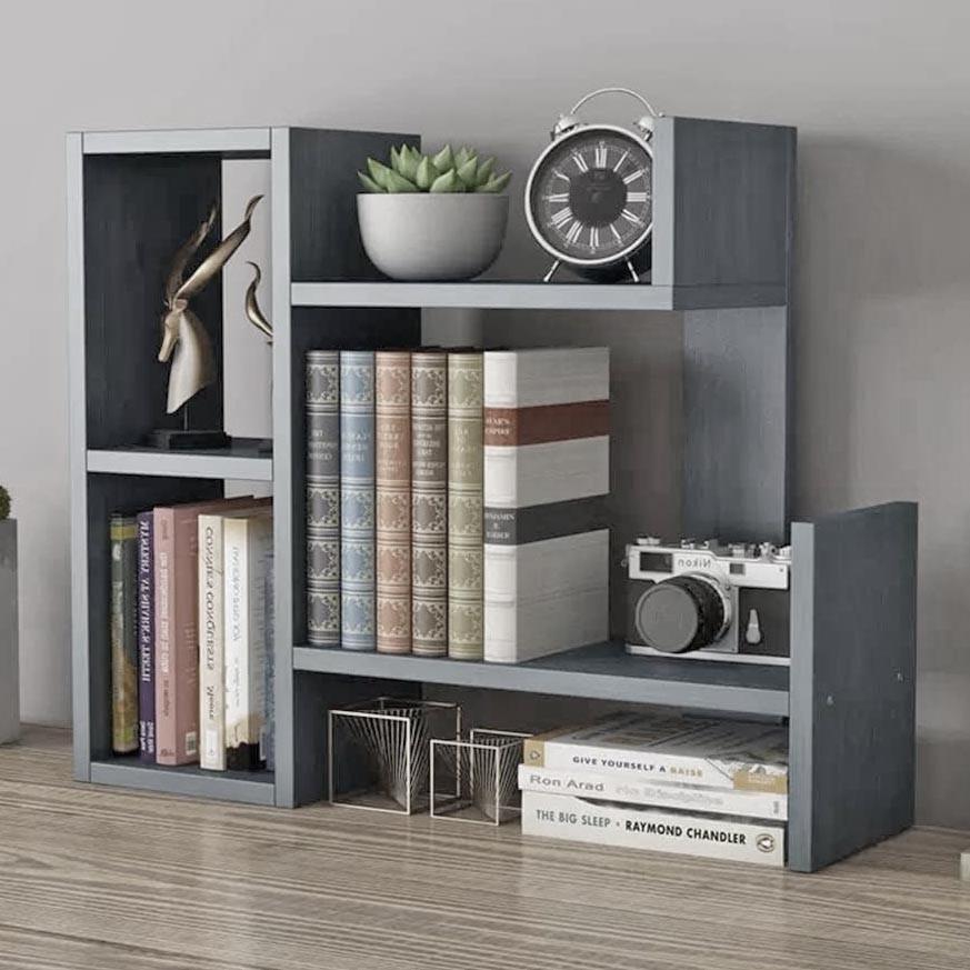 Полка-надстройка настольная из дерева Зорита маренго (АКД-011519)