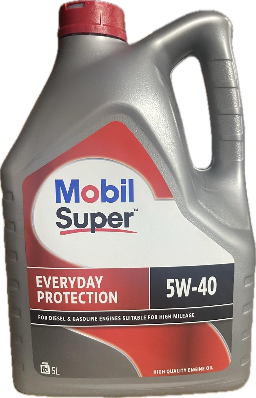 Моторное масло Mobil Super Everyday Protection 5W-40 5 л (157965)