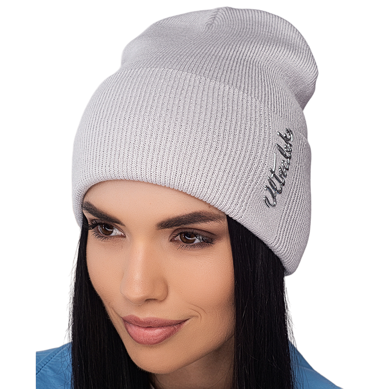 Шапка Leks ФУРОР двойная с отворотом мелкой вязки One size Иний (122346) - фото 1 Шапка Leks ФУРОР двойная с отворотом мелкой вязки One size Иний (122346) - фото 1