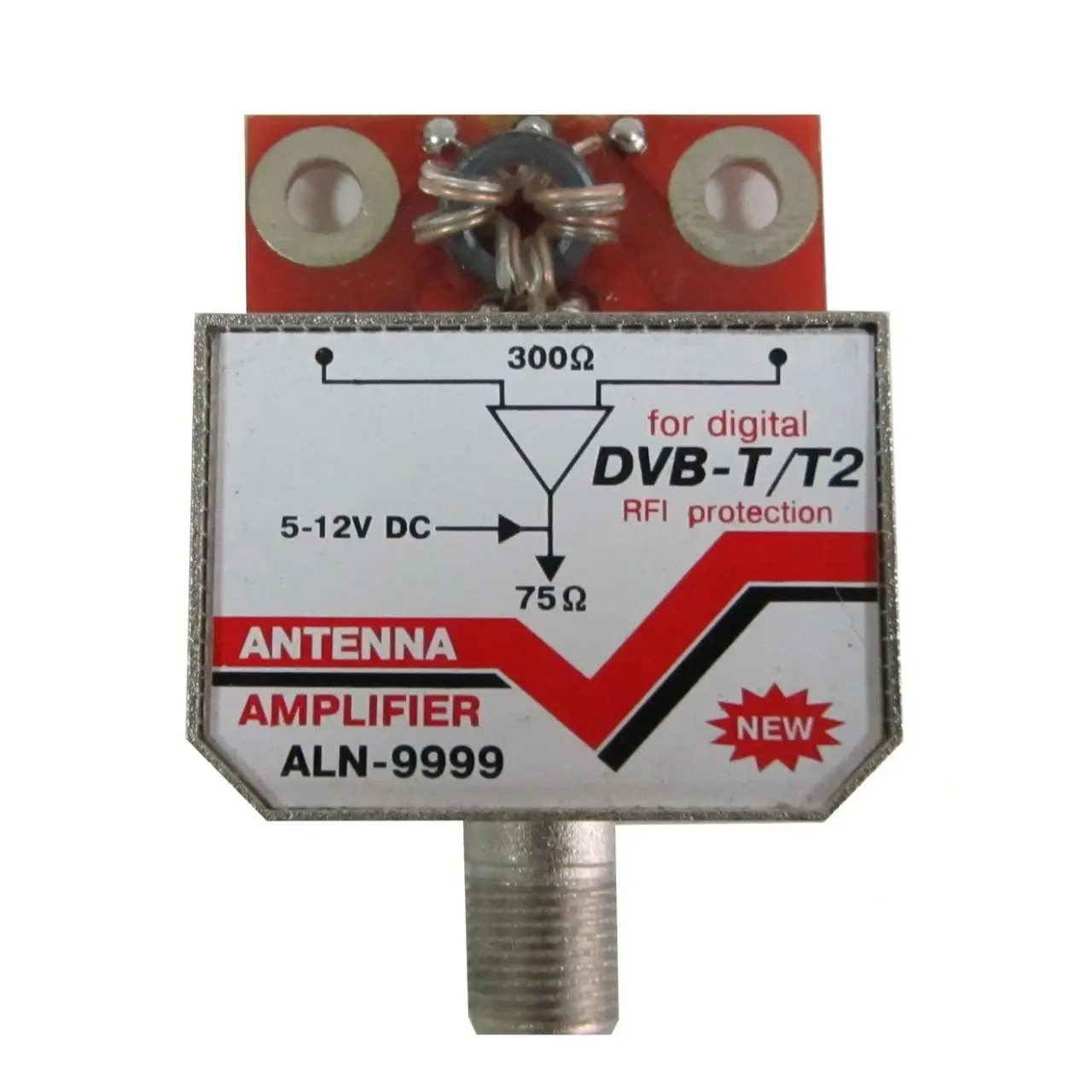 Усилитель антенный ALN-9999 с F-разьёмом (00180) Усилитель антенный ALN-9999 с F-разьёмом (00180)