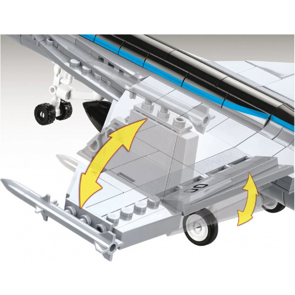 Конструктор Cobi Конструктор Топ Ган 2 Истребитель-бомбардировщик F/A-18E/F Супер Хорнет, 570 деталей (COBI-5805) - фото 5