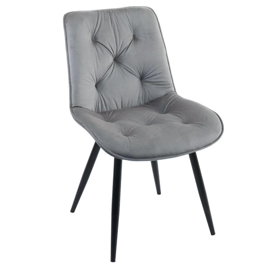 Стул Intarsio Style Черный/Серый (8815524)