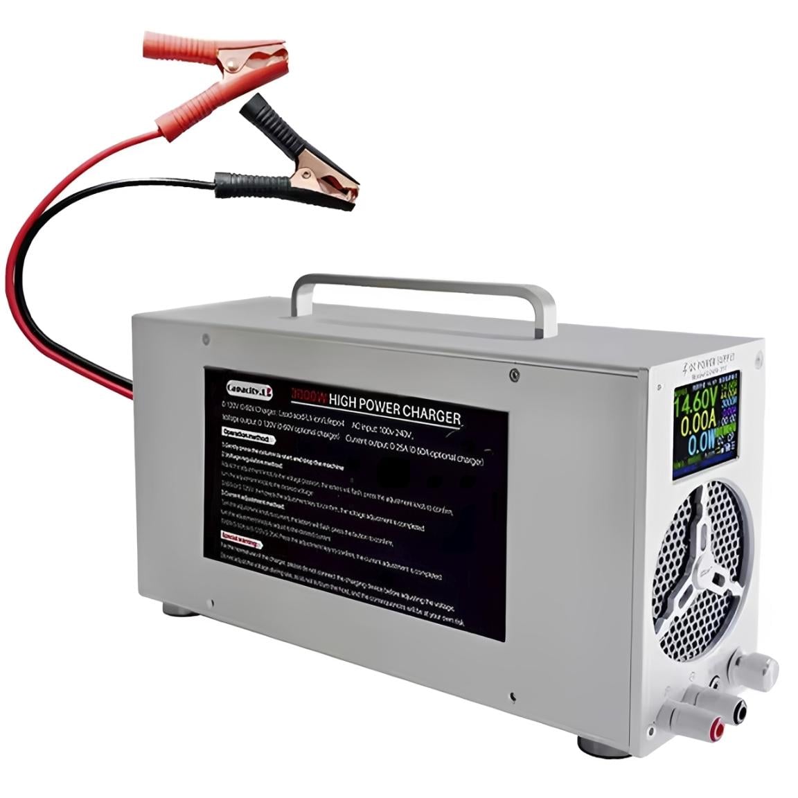 Зарядное устройство D2400-TFT 0-120V до 50A 2400W с TFT-дисплеем (AR-0000411)