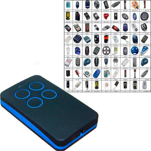 Пульт ДУ динамичный для ворот/шлагбаумов 4 кнопки 4 канала 280-870 МГц Black (315708) - фото 2 Пульт ДУ динамичный для ворот/шлагбаумов 4 кнопки 4 канала 280-870 МГц Black (315708) - фото 2