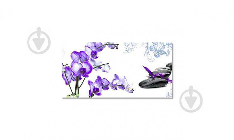 Наклейка виниловая на стол Zatarga  "Неоновые Орхидеи"  600х1200 мм (Z181317st)