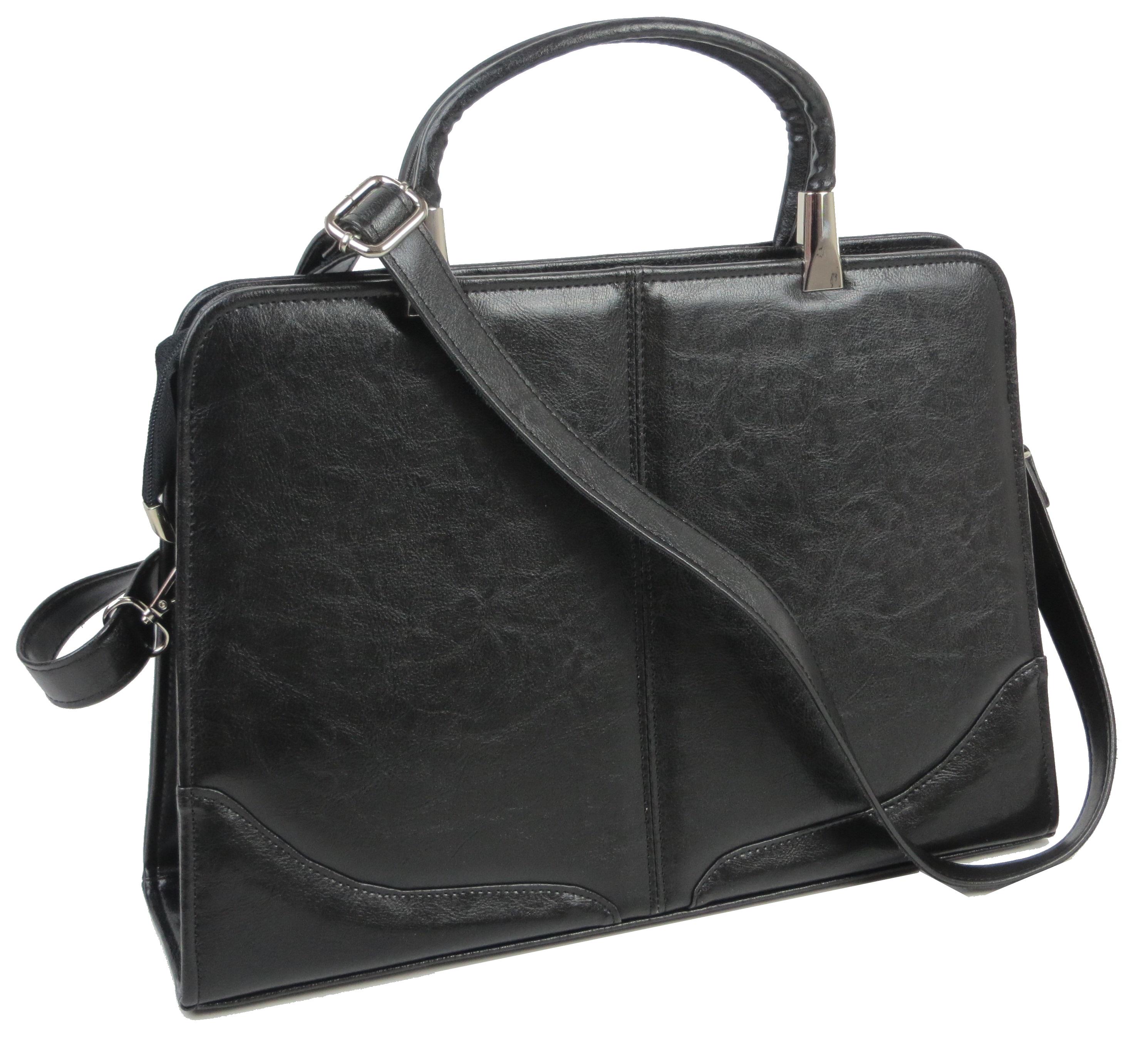 Женский деловой портфель JPB эко кожа Черный (TE-89 black)