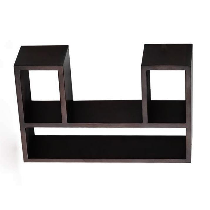 Полка настенная из дерева Файрмонт Венге (НСП-010212)