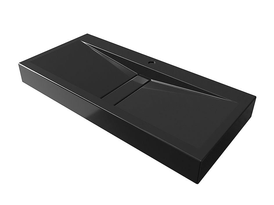 Умивальник накладний Status Mirage 100 Black (684) - фото 7