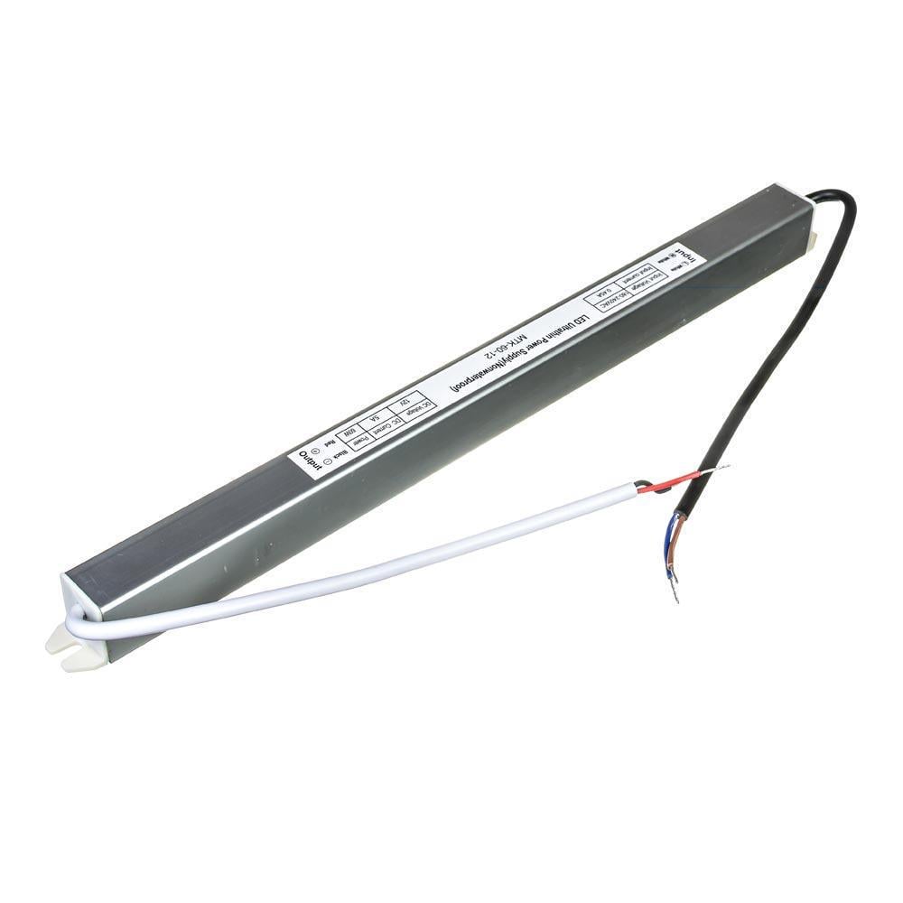 Блок живлення металевий корпус 12V 5А 60W IP20 SLIM (MTK-60-12V-5A) - фото 3 Блок живлення металевий корпус 12V 5А 60W IP20 SLIM (MTK-60-12V-5A) - фото 3