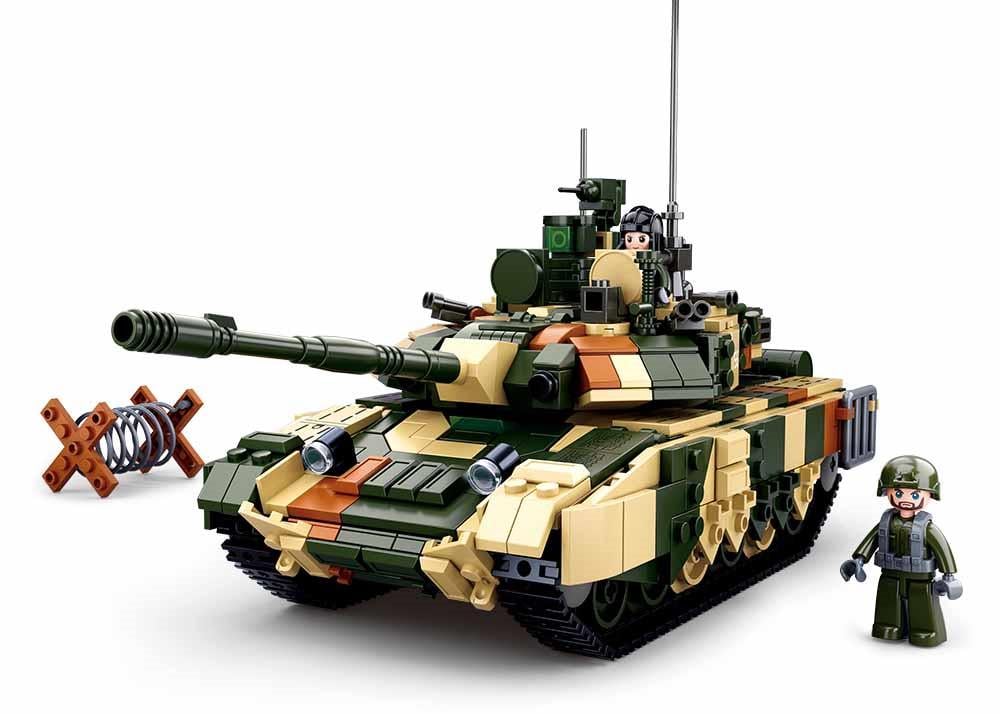 Конструктор Sluban M38-B0756 Танк T-90M 758 деталей 2 фігурки