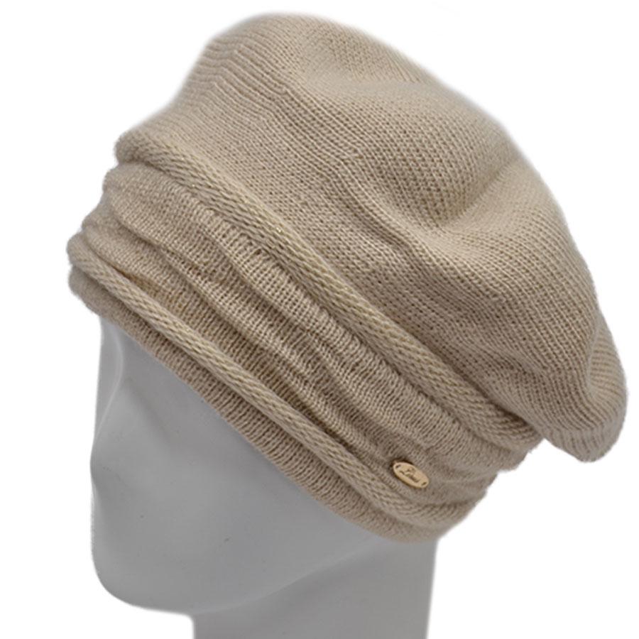 Берет шерстяной Lirus Даяна L р. 57-58 Светлый лен (70321) - фото 1 Берет шерстяной Lirus Даяна L р. 57-58 Светлый лен (70321) - фото 1