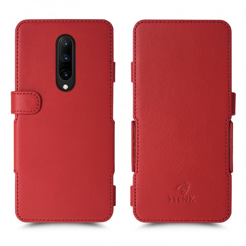 Чехол книжка Stenk Prime для OnePlus 7 Pro Красный (63746)