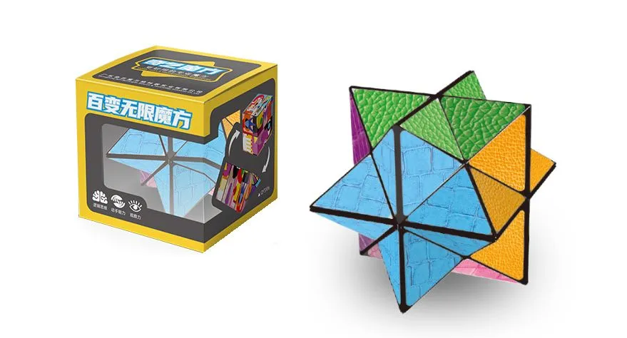 Головоломка QiYi MofangGe Shape Shifting Strip QY3105 Моравская звезда (136862) - фото 2 Головоломка QiYi MofangGe Shape Shifting Strip QY3105 Моравская звезда (136862) - фото 2