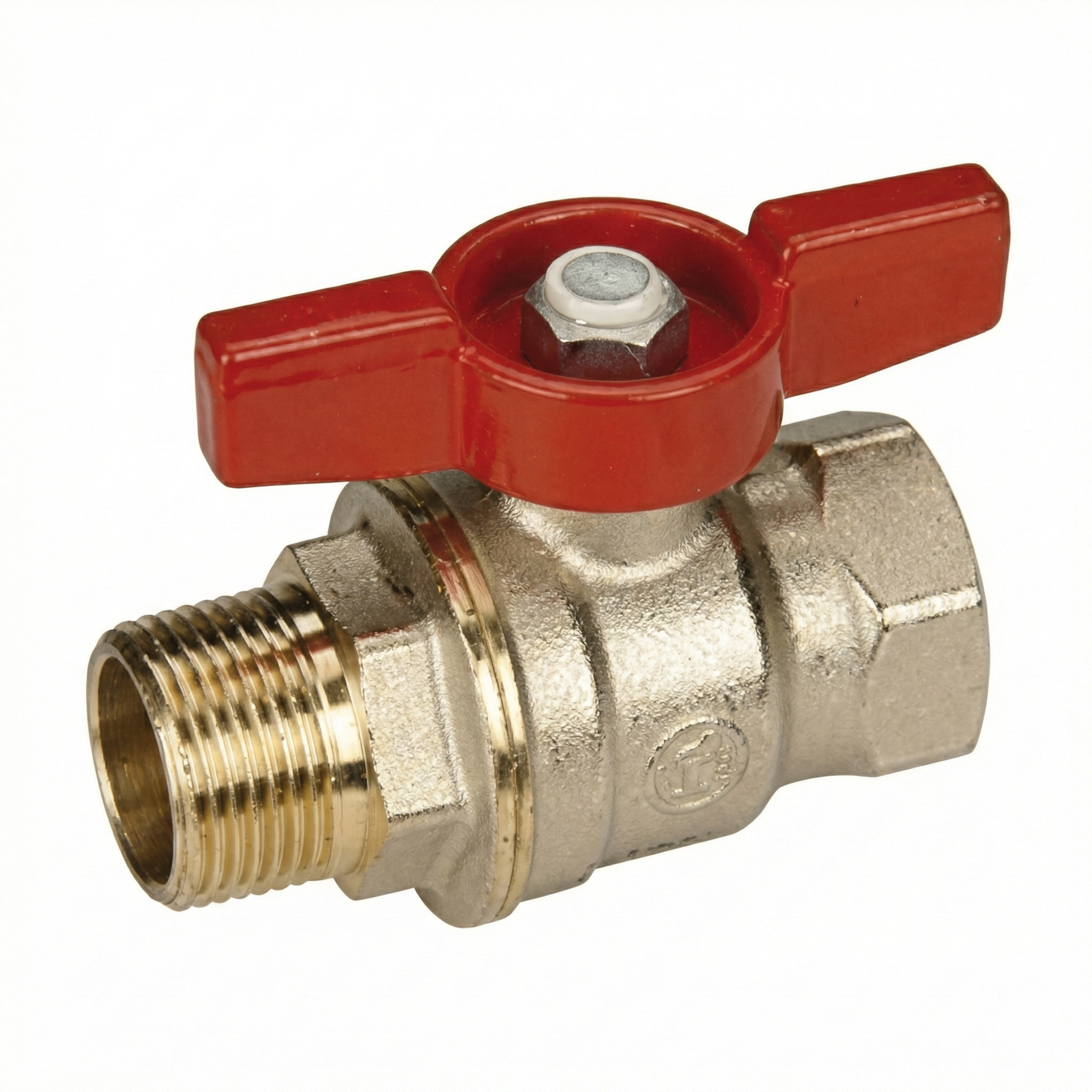 Кран кульовий Giacomini DADO 3/4" ВЗ прямий латунь (R914X024)