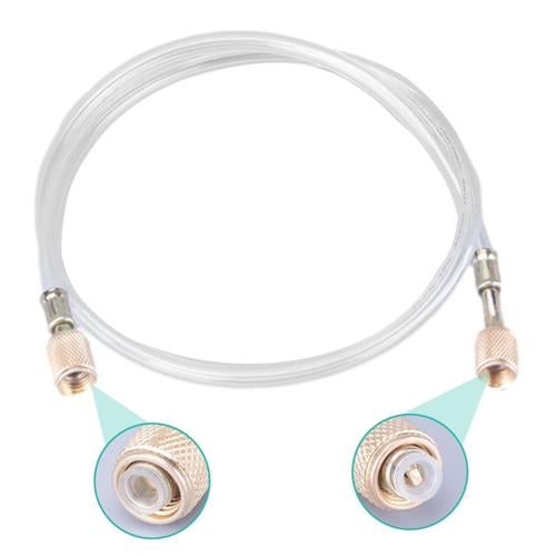 Шланг заправочный для фреона R410 R22 0,9м 1/4"-1/4" Прозрачный (957063) - фото 4