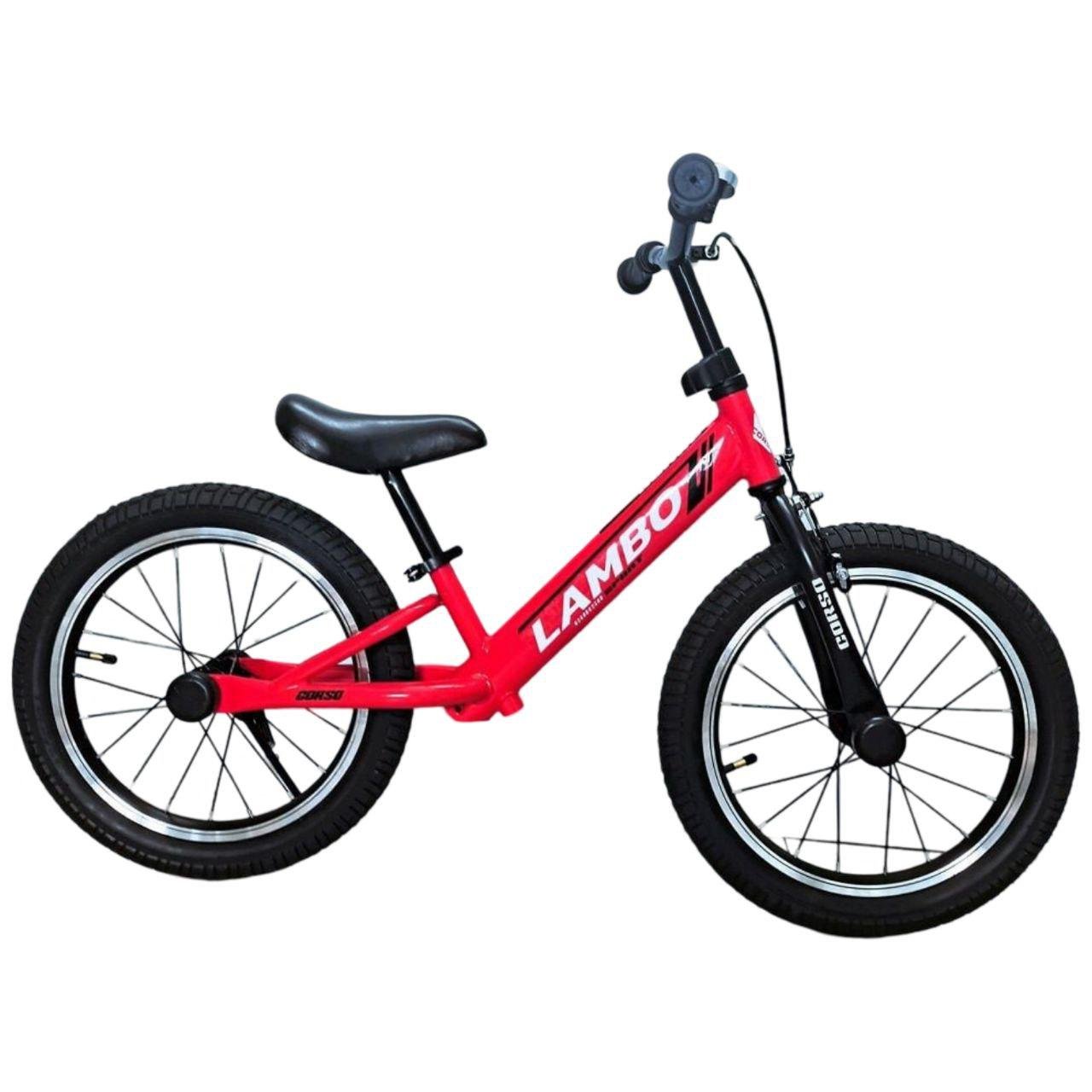 Біговел Corso LAMBO LB-16745 легка рама Червоний (24084264)