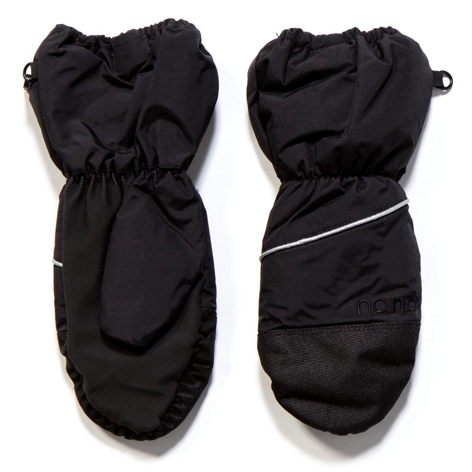 Рукавицы-краги зимние детские Nano MIT201-F17 непромокаемые 7-10 лет Черный (MIT201-F17-Black-7/10)