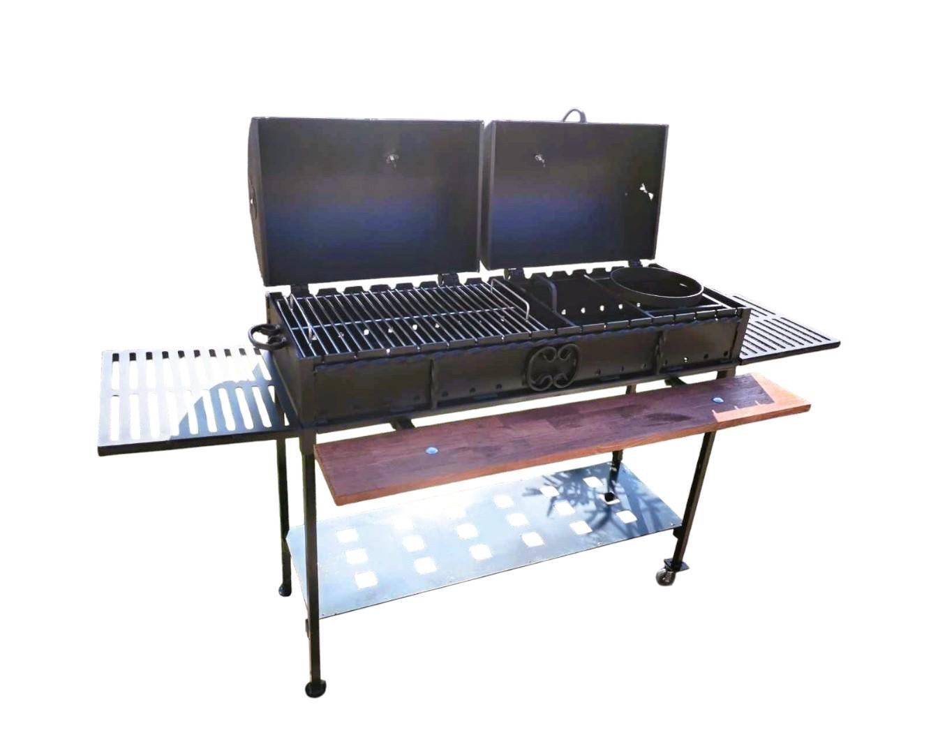 Гриль-мангал для BBQ 4 мм на 2 кришки (2579453041)