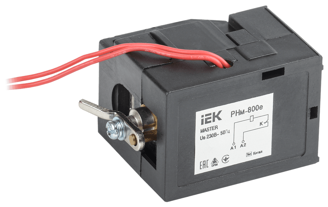 Розчіплювач незалежний УЕК РНм-800е РНм-40 для ВА88-40 AC 230V (SVA71D-RN-02) Розчіплювач незалежний УЕК РНм-800е РНм-40 для ВА88-40 AC 230V (SVA71D-RN-02)