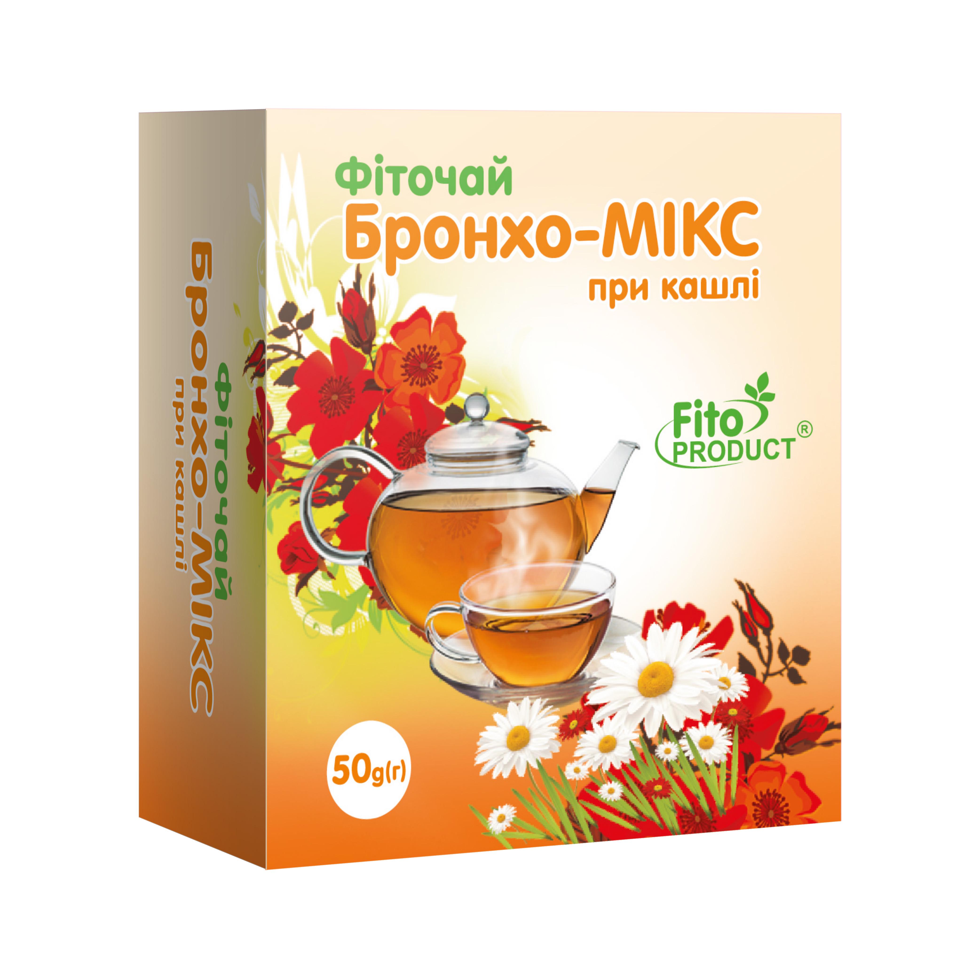 Фиточай от кашля Fito Product Бронхо микс 50 г (4820159301270)