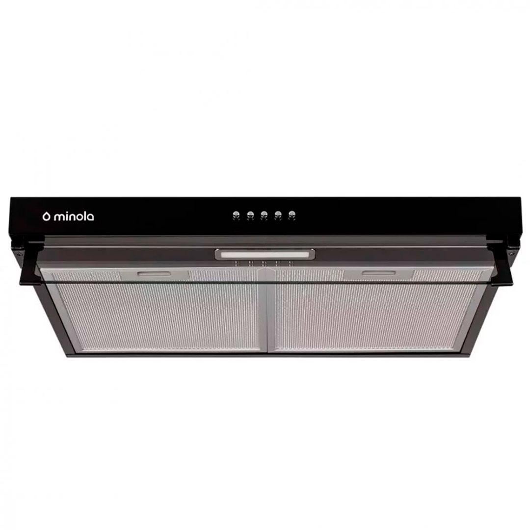 Вытяжка плоская Minola HPL 617 Black (5905538400139) Вытяжка плоская Minola HPL 617 Black (5905538400139)