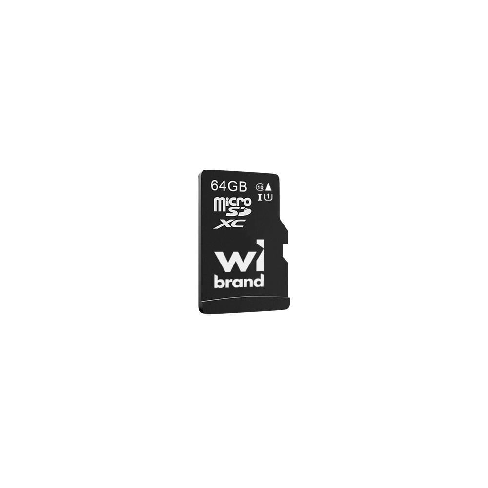 Карта памяти microSDXC UHS-1 Wibrand 64 Гб class 10 (34603132)