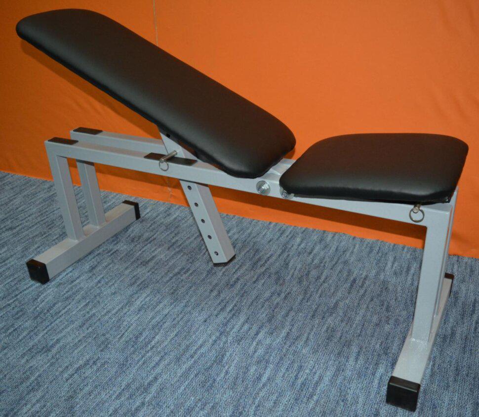 Лавка для жима лежа регулируемая универсальная, 0-85+, до 500 кг - фото 5