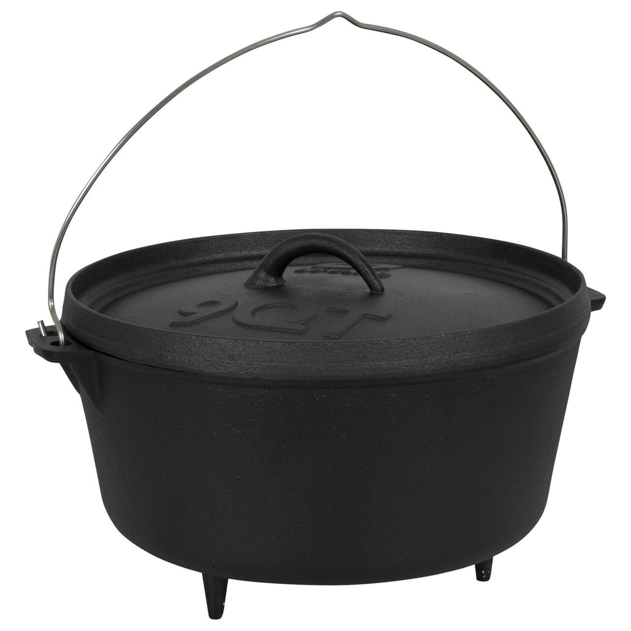 Котел с крышкой Bo-Camp Dutch Oven Cast Iron 31 см 7,1 л Black (2122415)