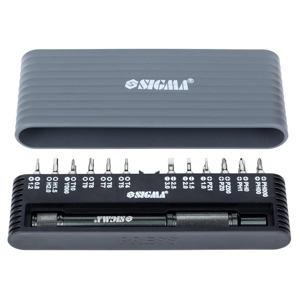 Отвертка и биты для мобильных телефонов Sigma 4003251 1/4» 24 шт. CrV (4003251)
