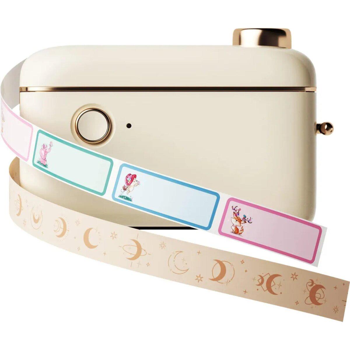 Термопринтер етикеток/стікерів NIIMBOT H1S Bluetooth 5.2 портативний 1000 mAh Beige (1AA4F171402) - фото 3