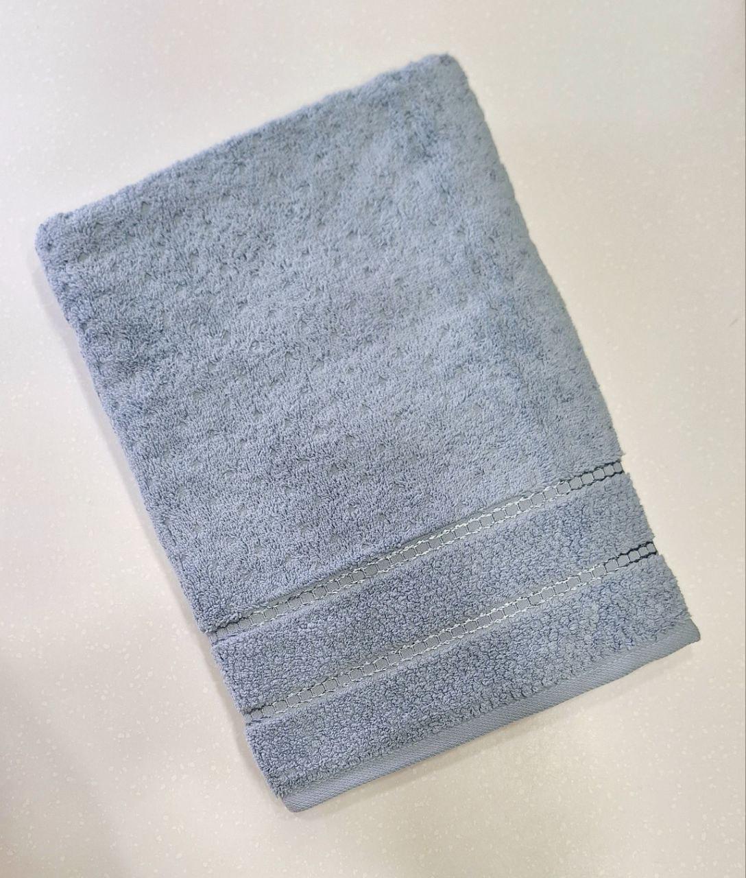 Рушник банний махровий Cestepe Micro Delux 70x140 см Блакитний (792)