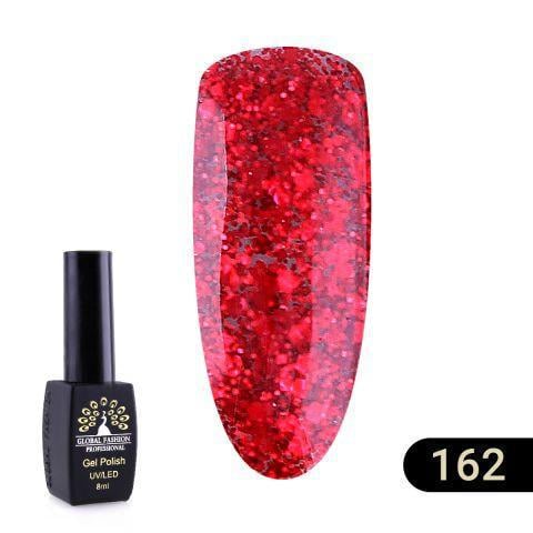 Гель-лак Global Fashion Black elite 162