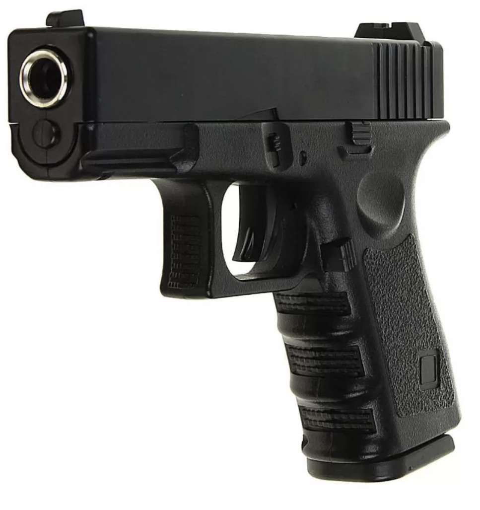 Пістолет металевий Galaxy Glock 17 стріляє кульками 6 мм (10258132) Пістолет металевий Galaxy Glock 17 стріляє кульками 6 мм (10258132)