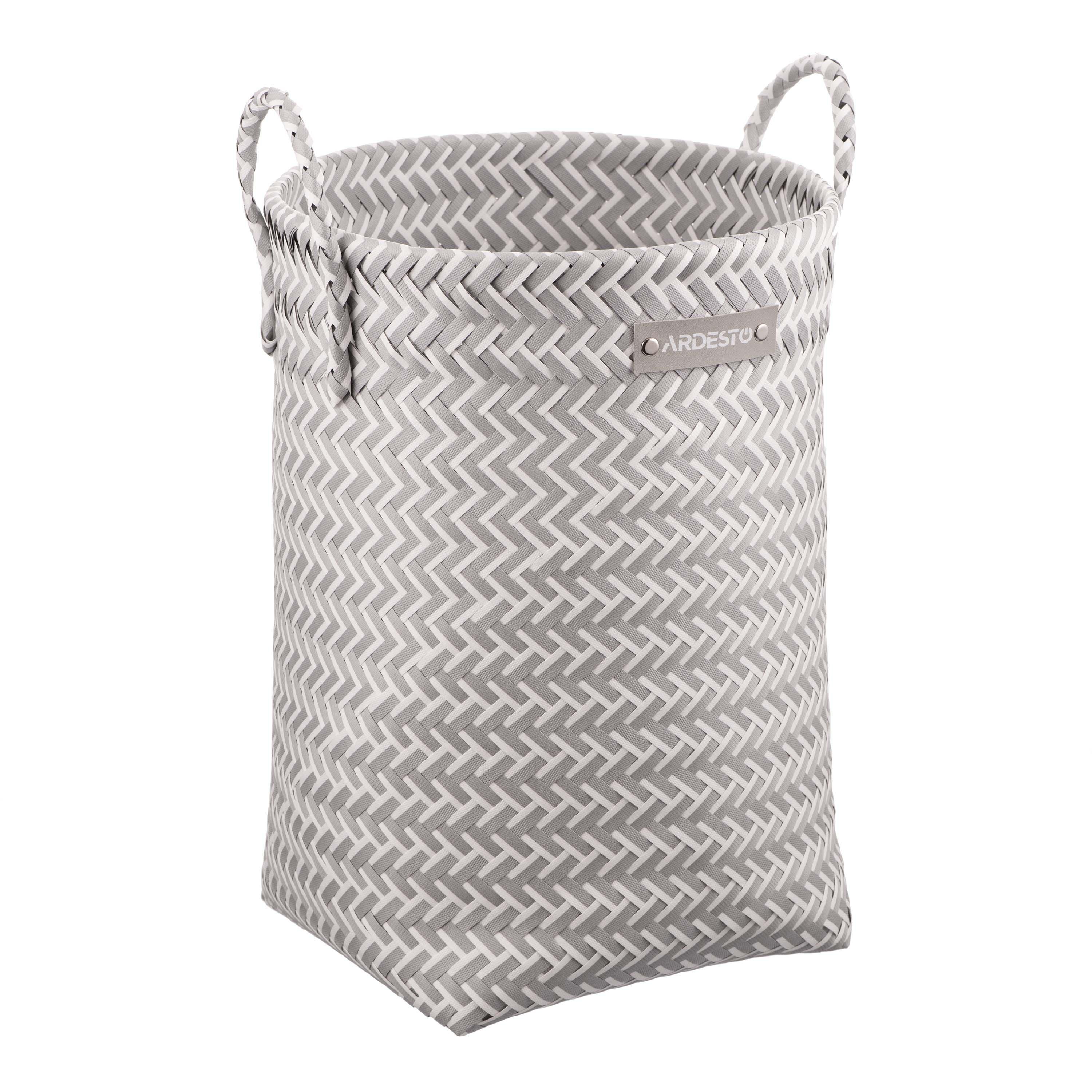 Корзина для хранения Ardesto Vigor 30х30х40 см Серая (ARHC2511PG)