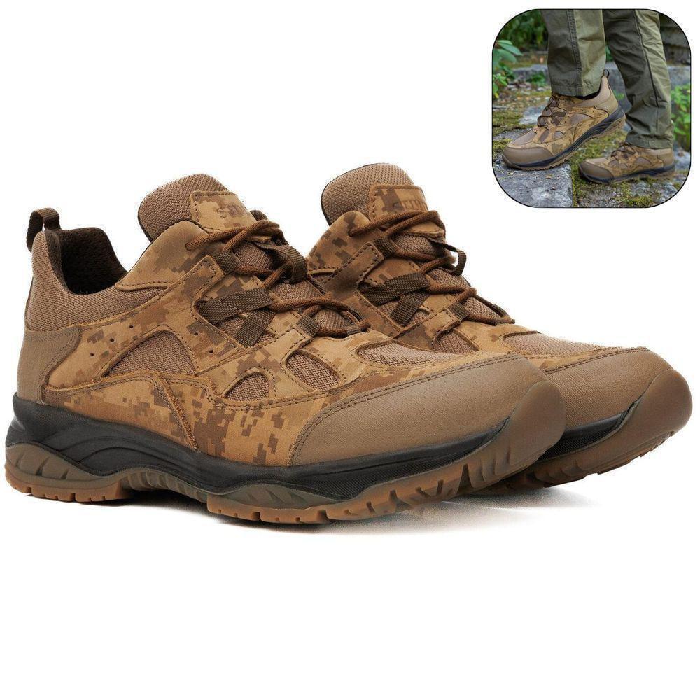 Кроссовки туристические Стимул Техас р. 42 зима/усиленные Пиксель/Койот - фото 2